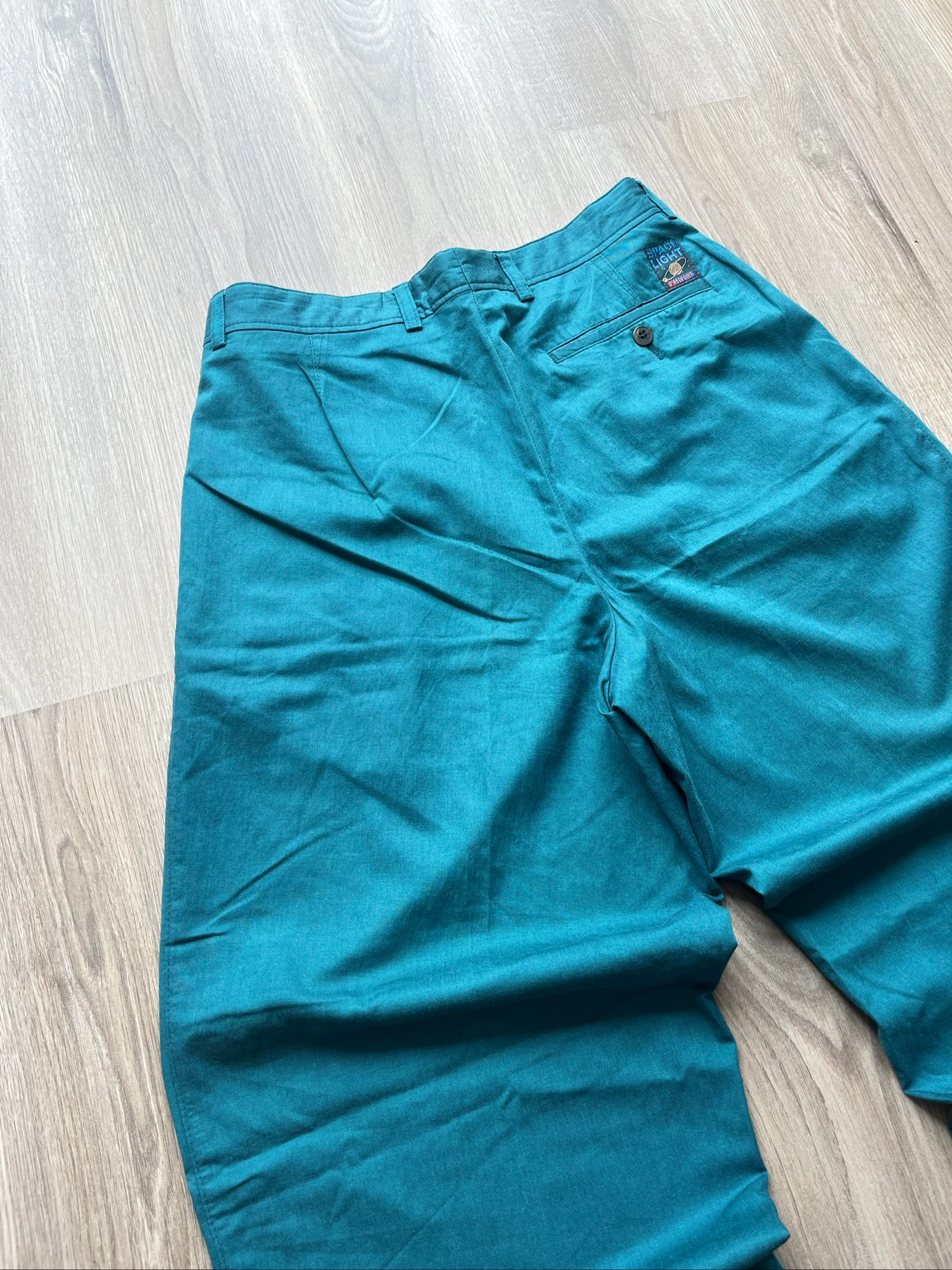 Red point Y2K Super Baggy Jeans Parachute Pants Carpenter Premium Retro Made in USA Vintage 90s unisex – photo 3